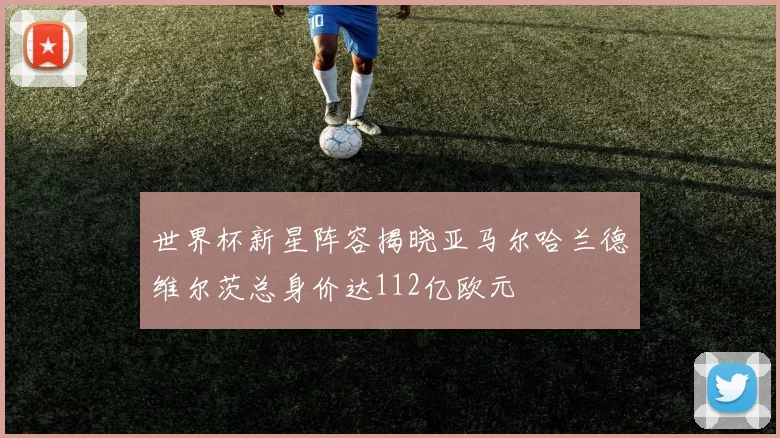 世界杯新星阵容揭晓亚马尔哈兰德维尔茨总身价达112亿欧元