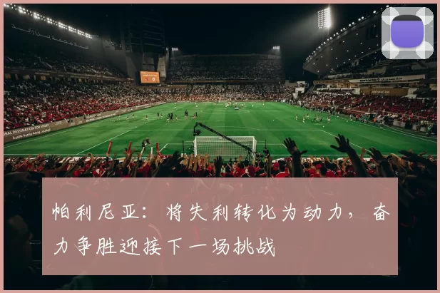 帕利尼亚：将失利转化为动力，奋力争胜迎接下一场挑战